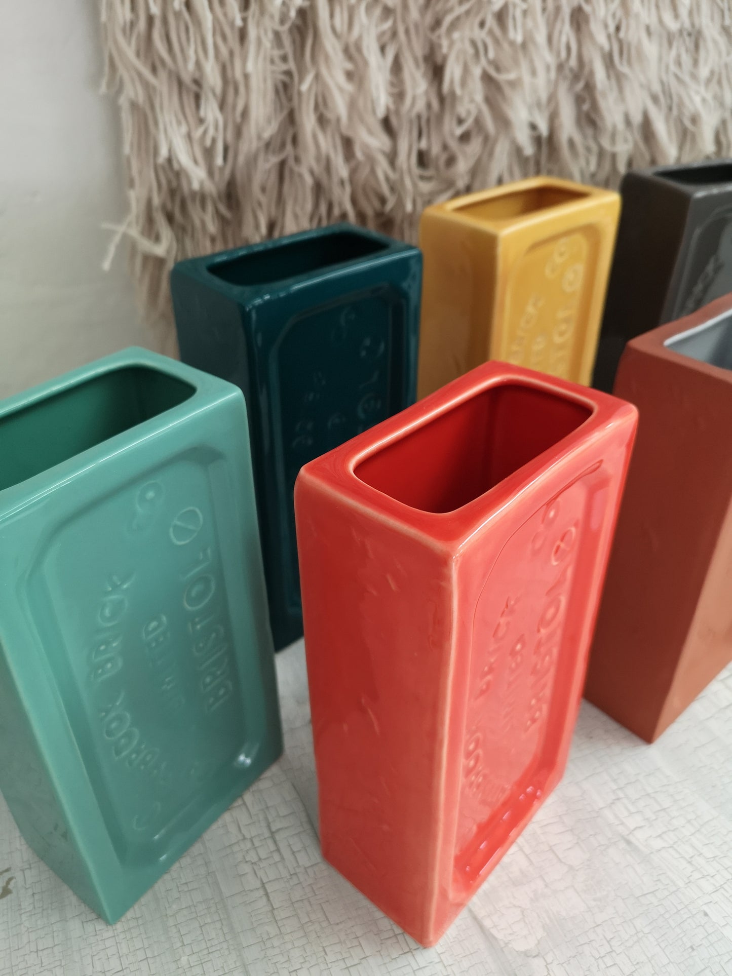 Bristol Brick Vase - Yellow