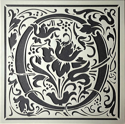 William Morris Inspired Cloister Letters