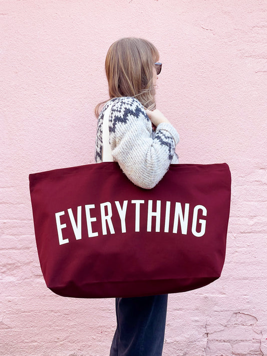 Everything Bag - Burgundy