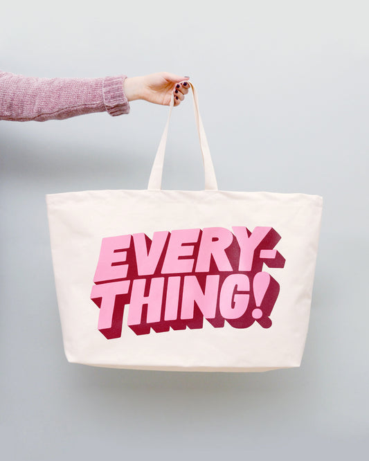 Everything Bag - Pink/Burgundy