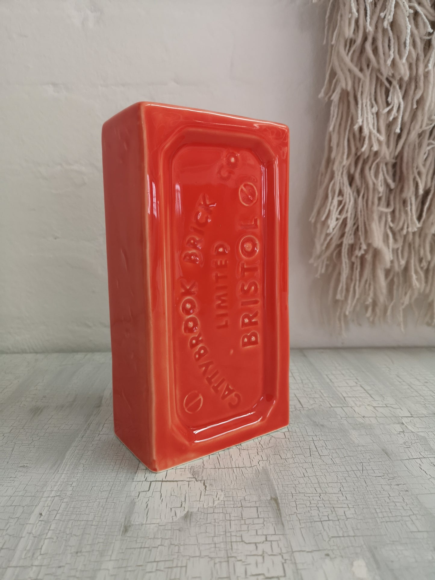 Bristol Brick Vase - Orange